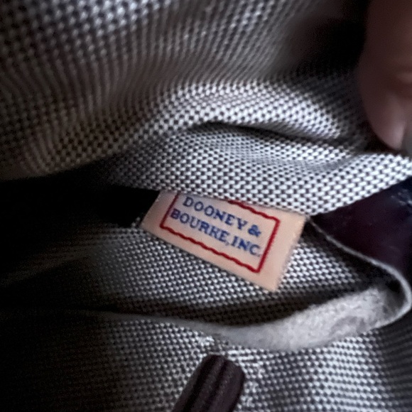 DOONEY & BOURKE Luna croc embossed leather hobo bag - Picture 5 of 10